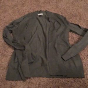 Olive green cardy